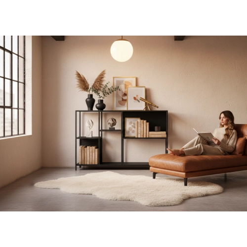 REGAŁ NA KSIĄŻKI METALOWE   RNK-184